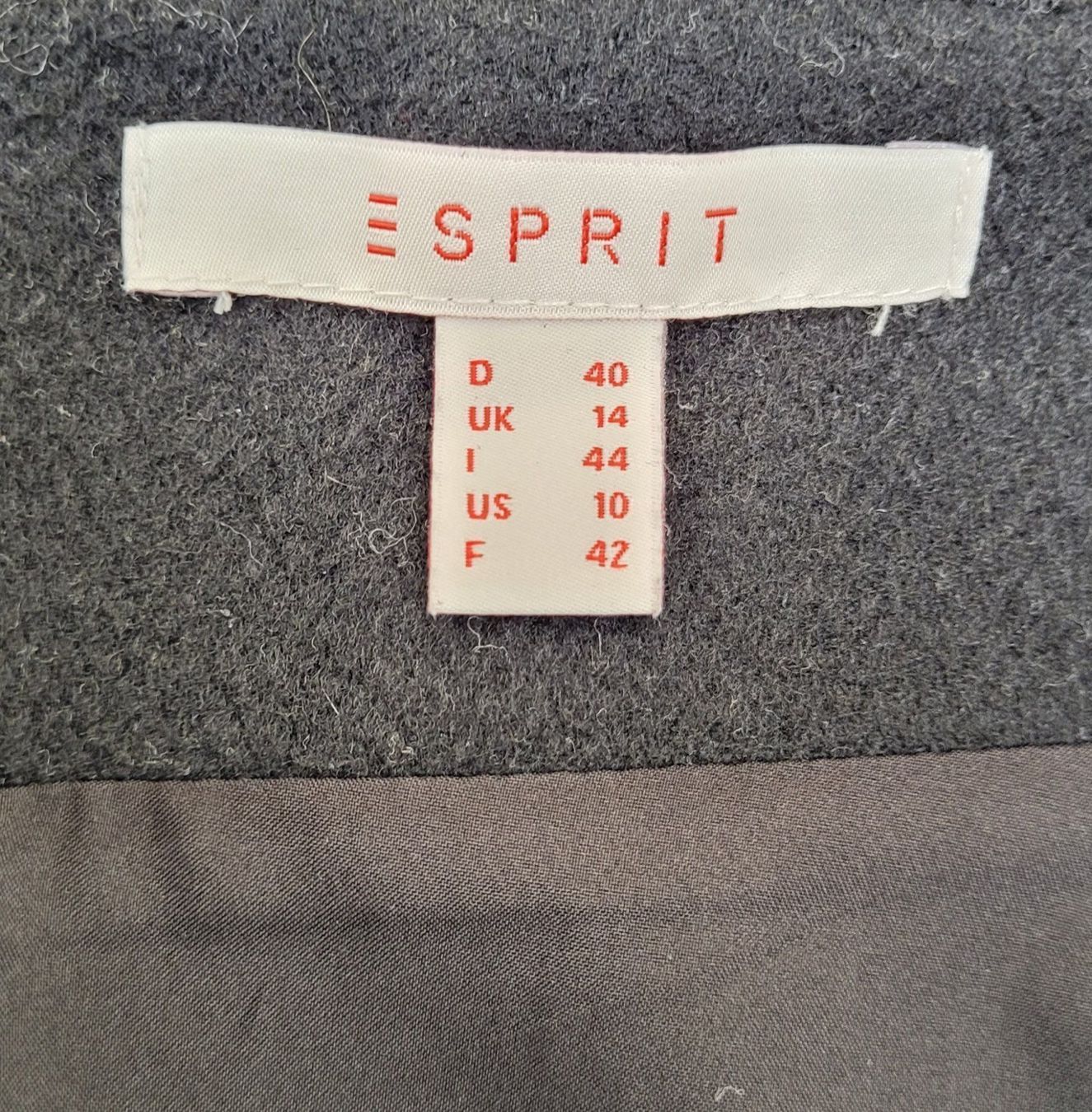 Esprit Gonne: ESPRIT Schwarzer Jupe / Rock Gr. 40 – Usato da Füllinsdorf venduto da Sunnebliemli7 3
