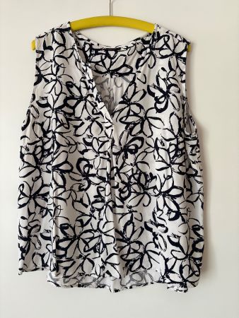 Laura Torelli Sommer Bluse Top Gr. XL - Neuwertig!