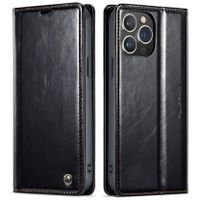 CaseMe iPhone 13 Luxus Leder Cover Case