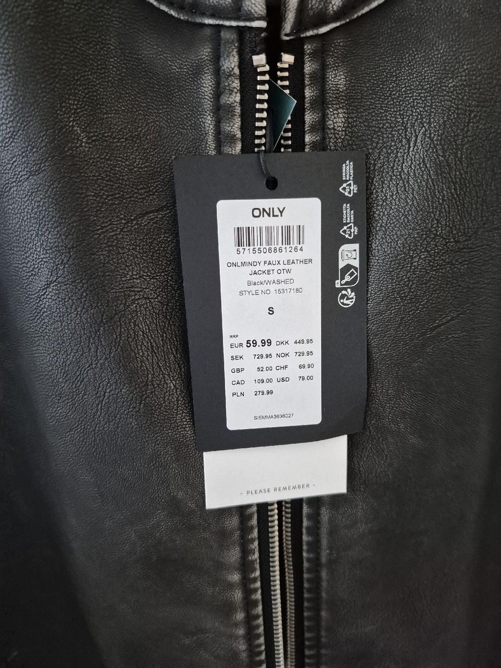 Giacche: Kunstleder-Jacke, Neu, Gr S – Nuovo (secondo la descrizione) da Wädenswil venduto da Orso31 3