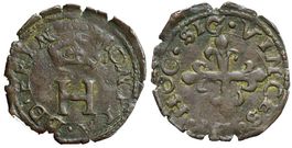 Italien, Frinco, Liard (1581-1681) R!