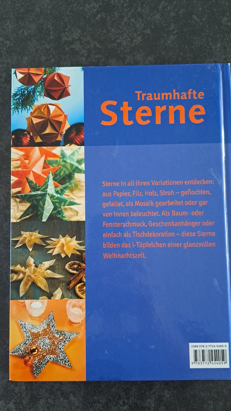 Libri: Traumhafte Sterne Bastelbuch – Usato da Winterthur venduto da Dream_of 1