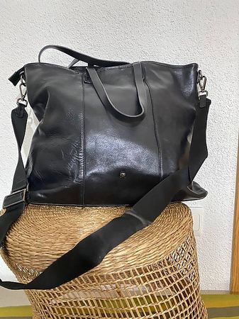 Ledertasche Navy Boot