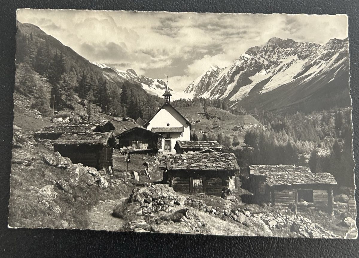 Cartoline postali: Kühmatt im Lötschental  – Usato da Horw venduto da Tellbub