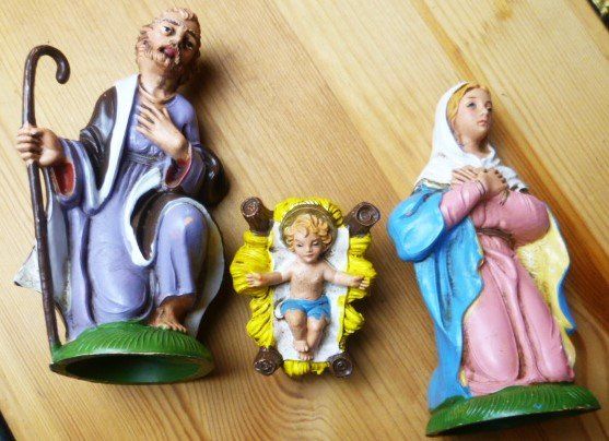 Statuette: Seltene, grosse, antike Krippenfiguren Nr.22 – Usato da Effretikon venduto da Heimstudio 3