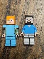 lego figurine minecraft min048 et min070