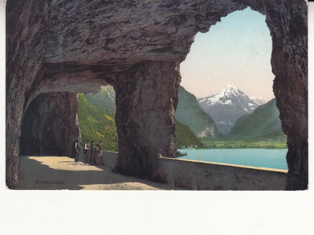 Cartoline postali: Axenstrasse ca. 1915 – Usato da Bürglen TG venduto da StampGraf