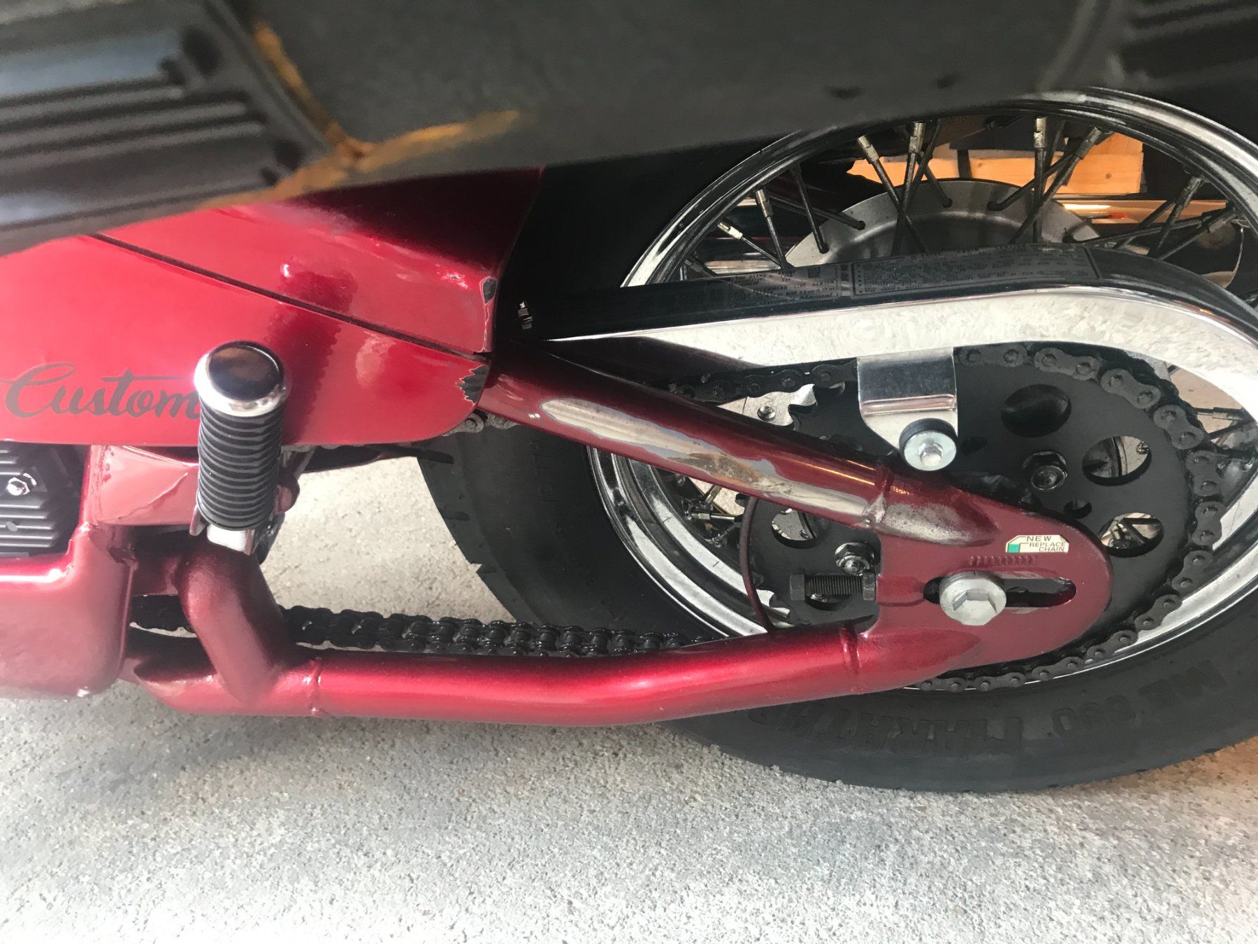 Honda Chopper: Honda Shadow – Usato da Andelfingen venduto da suntour 2