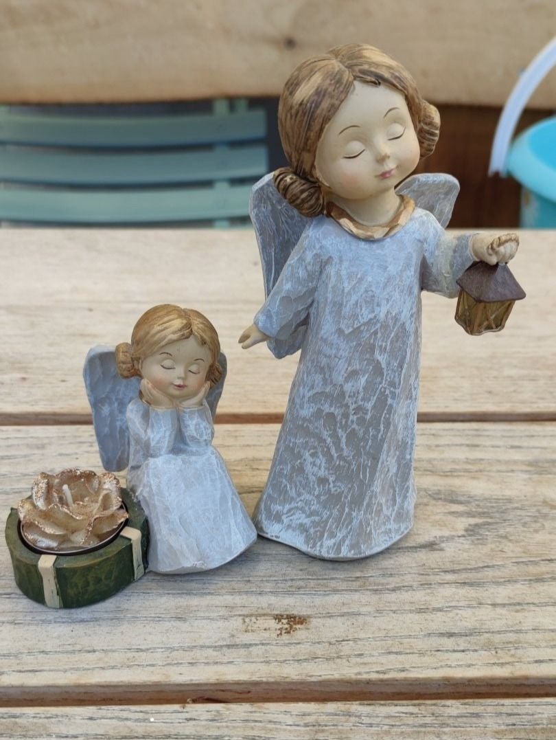 Statuette: 2 Engel – Usato da Schweizersholz venduto da fuchs06