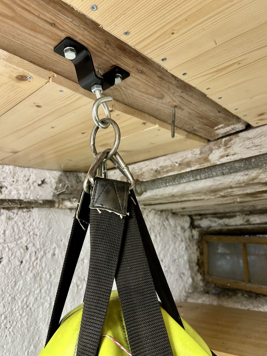 Venum Sacchi da boxe: Venus Boxsack mit Boxhandschuhen – Usato da Glarus venduto da Olivia1802 2