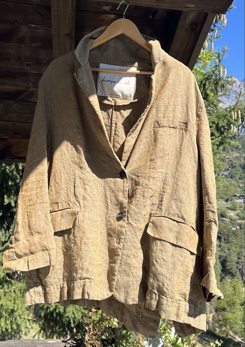 Giacche: Blazer en lin Physique du vole Gr 40 – Nuovo (secondo la descrizione) da Ovronnaz venduto da fra_n8h8 1