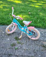 Kindervelo 14 Zoll türkis rosa Kinderfahrrad Royalbaby Star