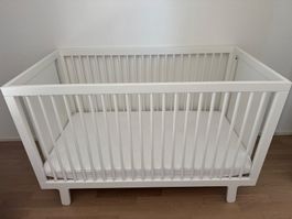 Oeuf NYC Babybett Sparrow Weiss 70 x 140 cm