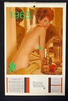 PLAYBOY 1963 original Kalender  (c) Top Zustand