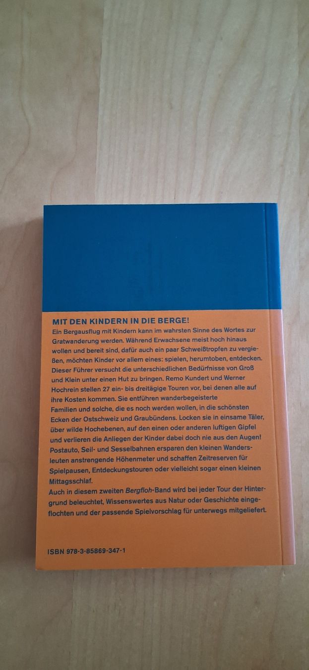 Libri: Bergfloh 2 "Bergwandern mit Kindern" – Usato da Zürich venduto da Pryter 1