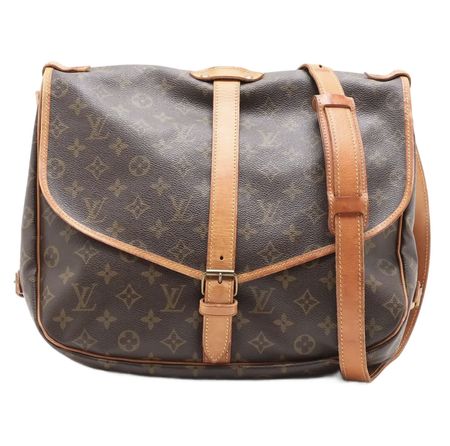 Louis Vuitton Saumur 35 Monogram - Top Vintage Zustand