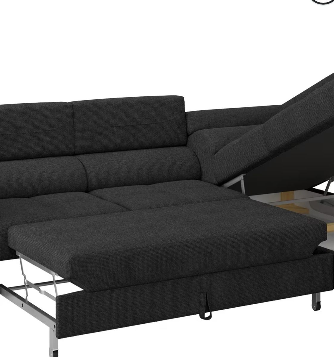 Divani: Ecksofa mit Schlaffunktion & Bettkasten – Usato da Dietikon venduto da Eylem79 6