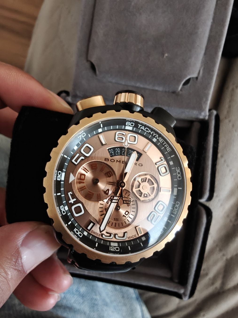 Bomberg Orologi: Montre Bomberg Bolt 68 Edition Limited – Nuovo (secondo la descrizione) da Delémont venduto da man_gpn6