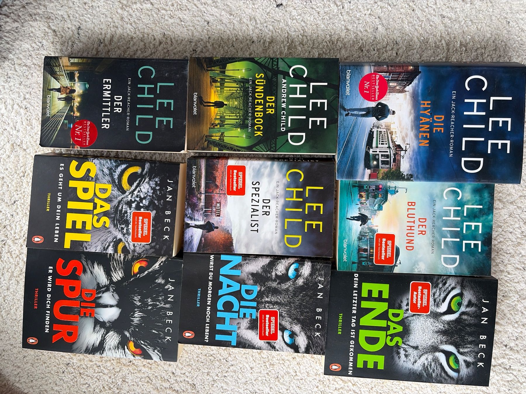 Libri: Lee Child und Jan Beck – Usato da Oberhofen Thun'see venduto da Ulynn