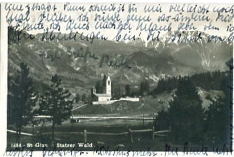 Cartes postales: San Gian, Statzer Wald – D'occasion à Ottikon b.Kemptth. par Neptun1974