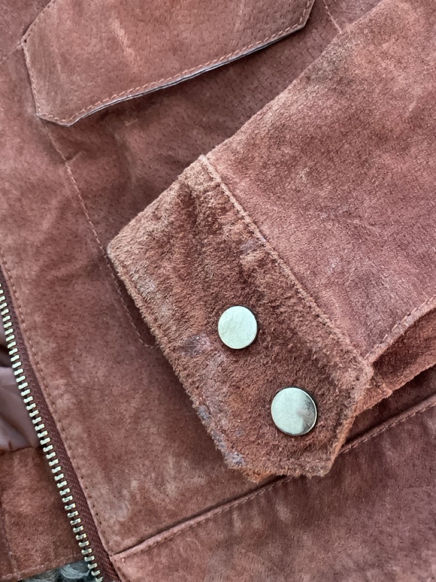 Mango Jacken: Mango Wildlederjacke in Rostrot, Grösse S/XS – Neu (gemäss Beschreibung) aus Hedingen von sam_vks6 4