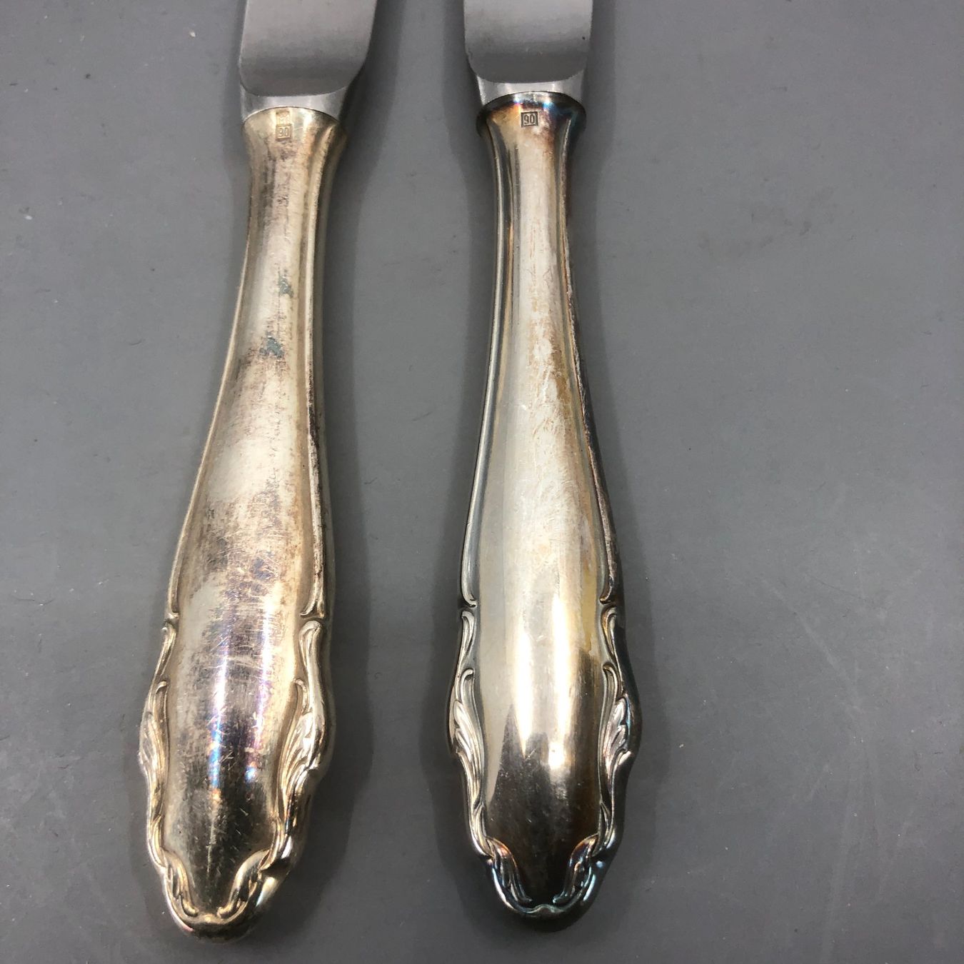 WMF Besteck: 2 Dessertmesser versilbert WMF Modell 2200 – Gebraucht aus Basel von Tiabeanie 5