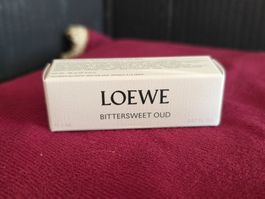 Loewe Bittersweet Oud 2025, 2ml Parfum Probe neu!