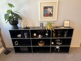 USM Haller 3x3 Sideboard Highboard schwarz