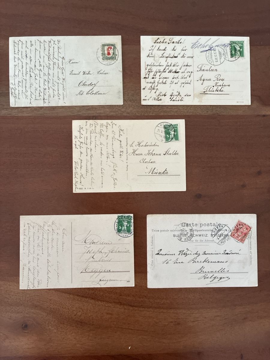 Ansichtskarten: 10 Ansichtskarten Schweiz diverse von Kt. Luzern – Gebraucht aus Oftringen von Cla.vD.74 1
