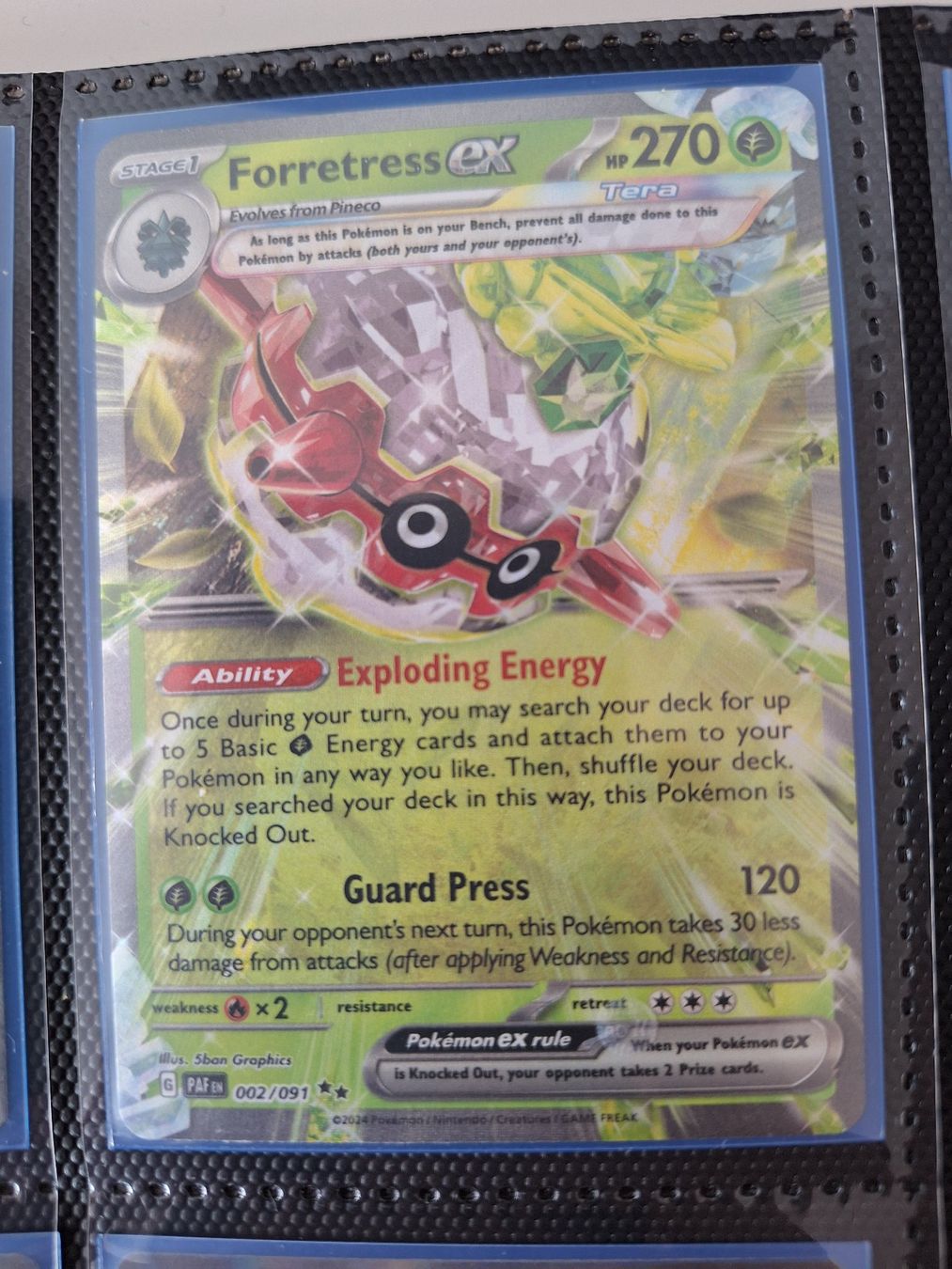 Pokémon Carte collezionabili: Forretress ex – Usato da Altstätten SG venduto da GGsGameshop