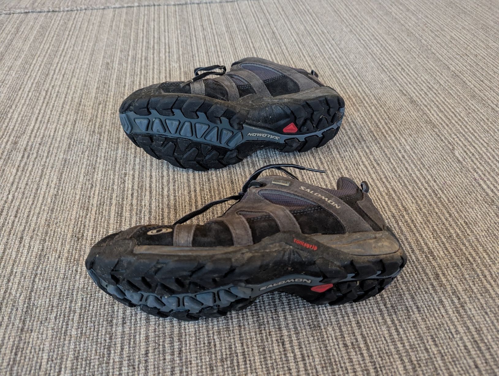 Salomon Scarpe da donna: Salomon Wanderschuhe, Grau, Grösse 41 1/3 – Usato da St. Gallen venduto da mic_6g5v 1