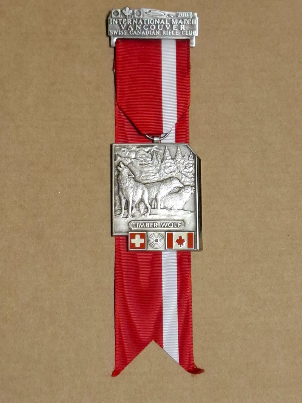 Medaglie: Vancouver Timber Wolf 2001 (D451) – Usato da Schwanden GL venduto da Suvorov 3