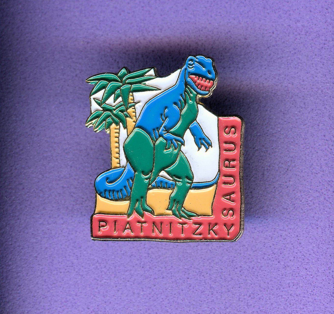 Plaketten & Abzeichen: Saurier  PIATNITZKYSAURUS – Gebraucht aus Winterthur von Sammleroase