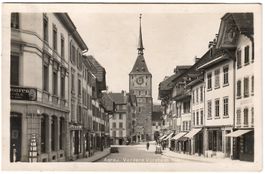 Ansichtskarte Aarau,  Vordere Vorstadt