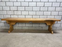 Rustikale Holzbank, Massiv - ideal für Garten & Terrasse!