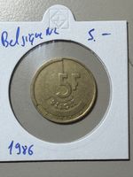 Belgique - 5 francs - 1986 - en néerlandais 