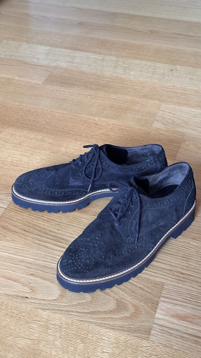 Scarpe da uomo: Gabor Schnürschuhe Wildleder  – Nuovo (secondo la descrizione) da Bern venduto da WiederWert 1