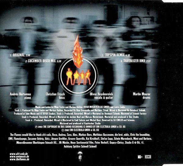 CD: The Flames – Everytime – Usato da Zürich venduto da Raz88 3
