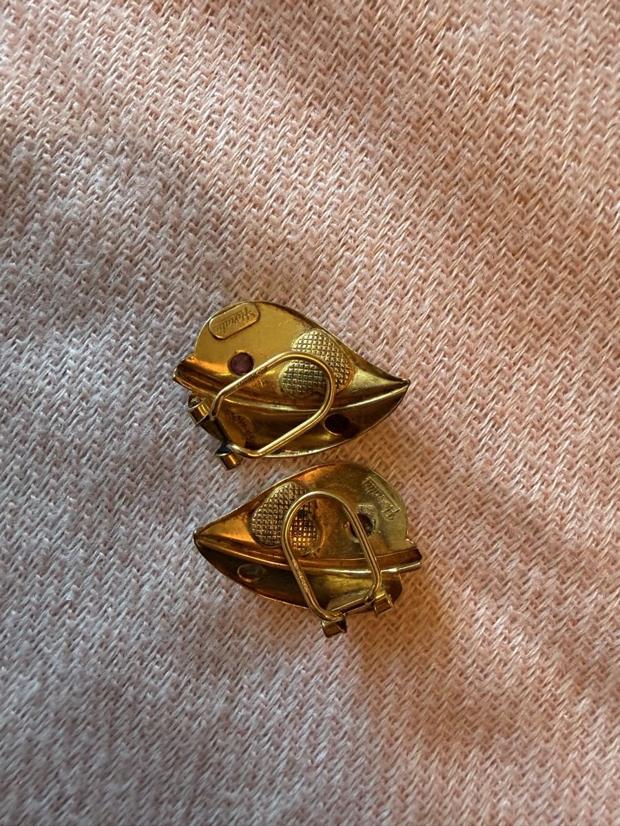 Orecchini pendenti & Orecchini a lobo: Boucles d’oreilles en forme de feuille – Usato da Neuchâtel venduto da lex_9ldc 1