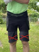 sixsixone Protektorhose für Downhill/Freeride, Grösse L