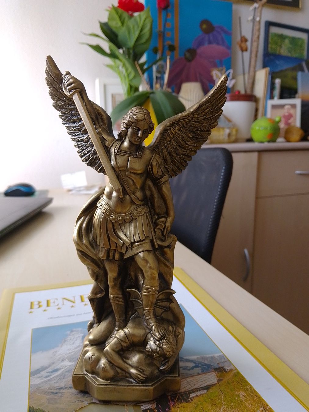 Statuette: Statue Erzengel Michael – Usato da Weinfelden venduto da PaterPio1968 1
