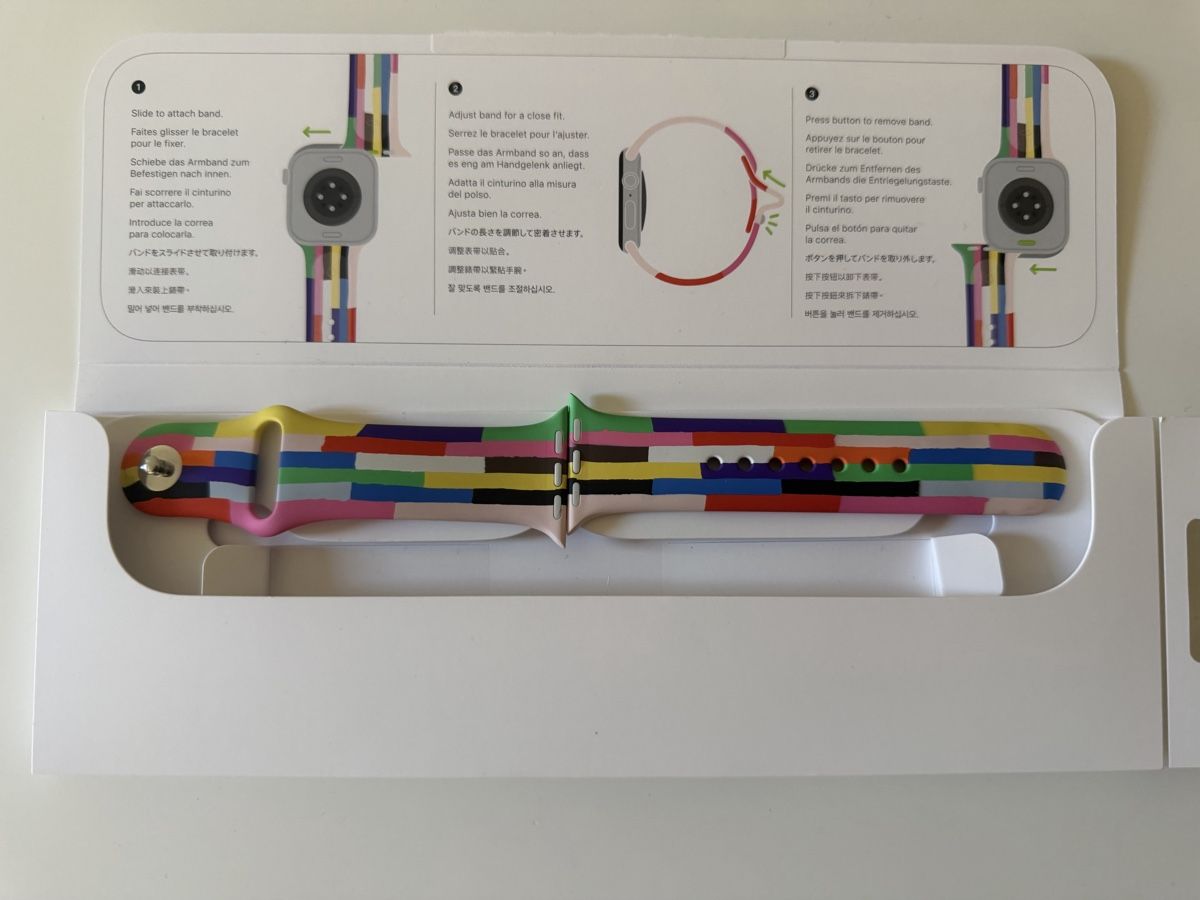 Apple Armbänder & -reifen:     Apple Watch Band Pride  – Gebraucht aus Laufen von Artyr 1