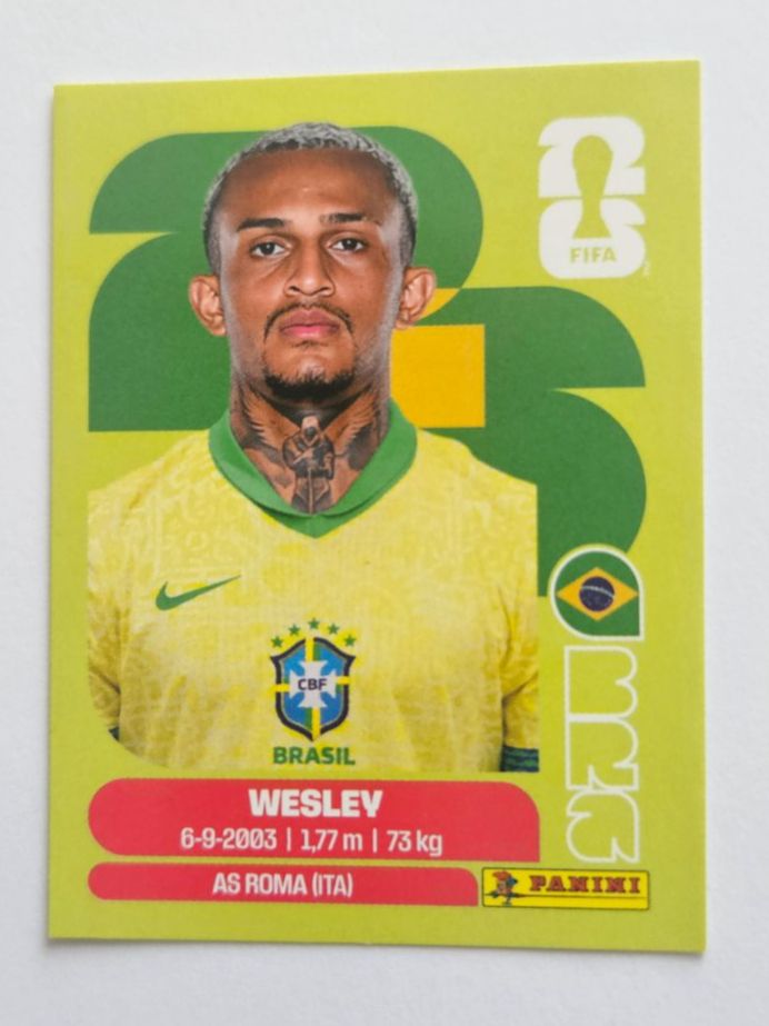 Panini Sammelbilder & Trading cards: Panini 2026 Wesley BRA 8 – Neu (gemäss Beschreibung) aus Malans GR von Ovi83