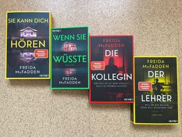 Bücherpaket - 4x Thriller von Freida McFadden