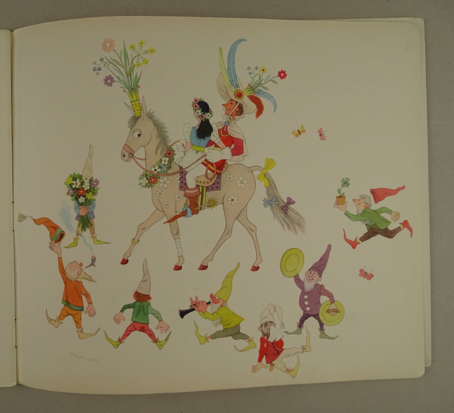 Libri: HERBERT LEUPIN: SCHNEEWITTCHEN, ERSTAUSGABE 1945 – Usato da Grüningen venduto da Kartensammler 5