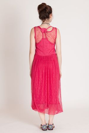 Robe longue fuchsia - taille S/M (Taille 2)