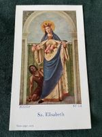 Heilige Elisabeth  Heiligenbildchen Andachtsbild