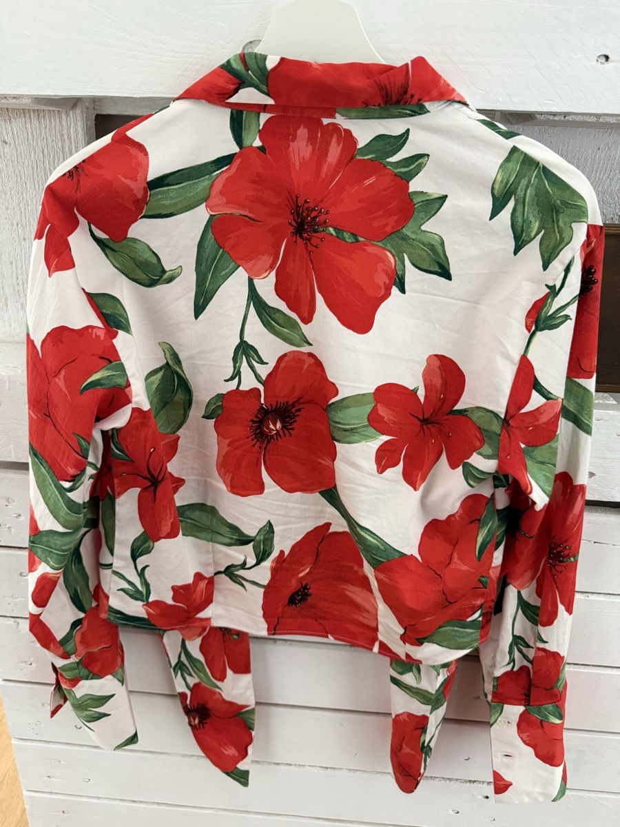 Mango Chemisiers: Damen Hemd Mango Blumenmuster – D'occasion à Uster par Marciii 2