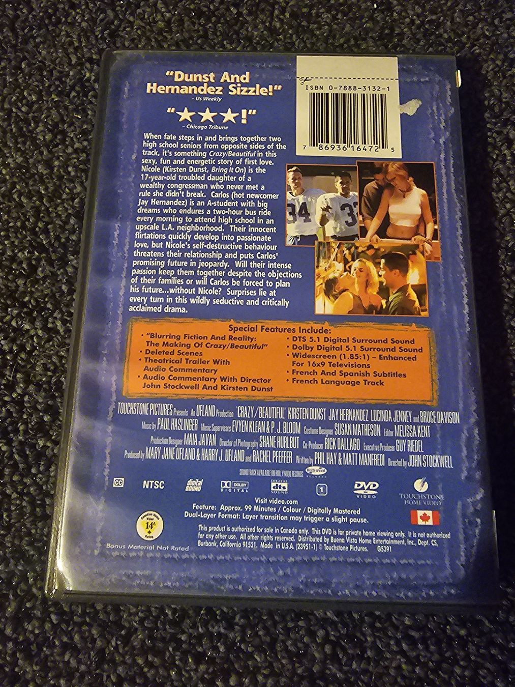 Tutti i DVDs: Crazy/Beautiful DVD (14874) – Usato da Ruswil venduto da jan_bxl5 1