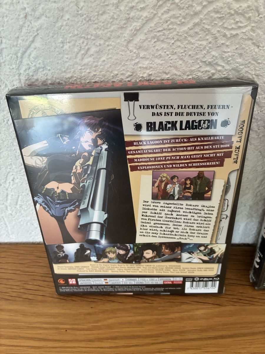 Tous les DVDs: Black Lagoon 1&2 Staffel + OVA – Neuf avec emballage d'origine à Worben par sil_n869 3